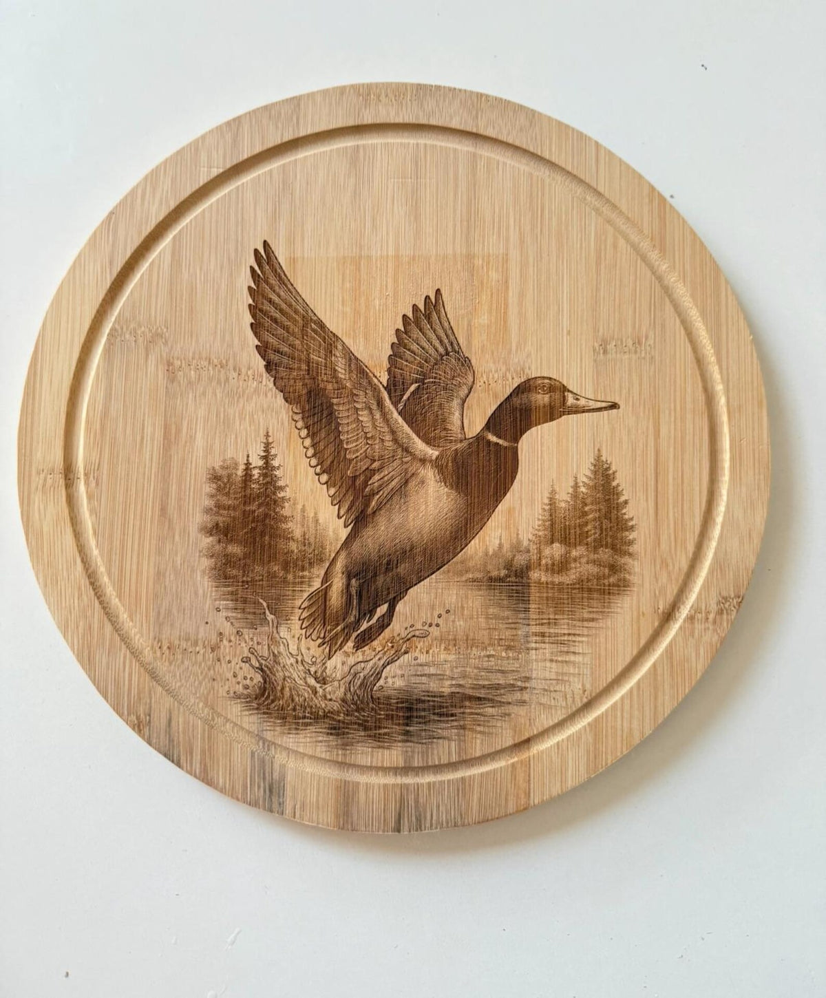 Planche en bois de hêtre gravée – Animaux, chasse & Nature