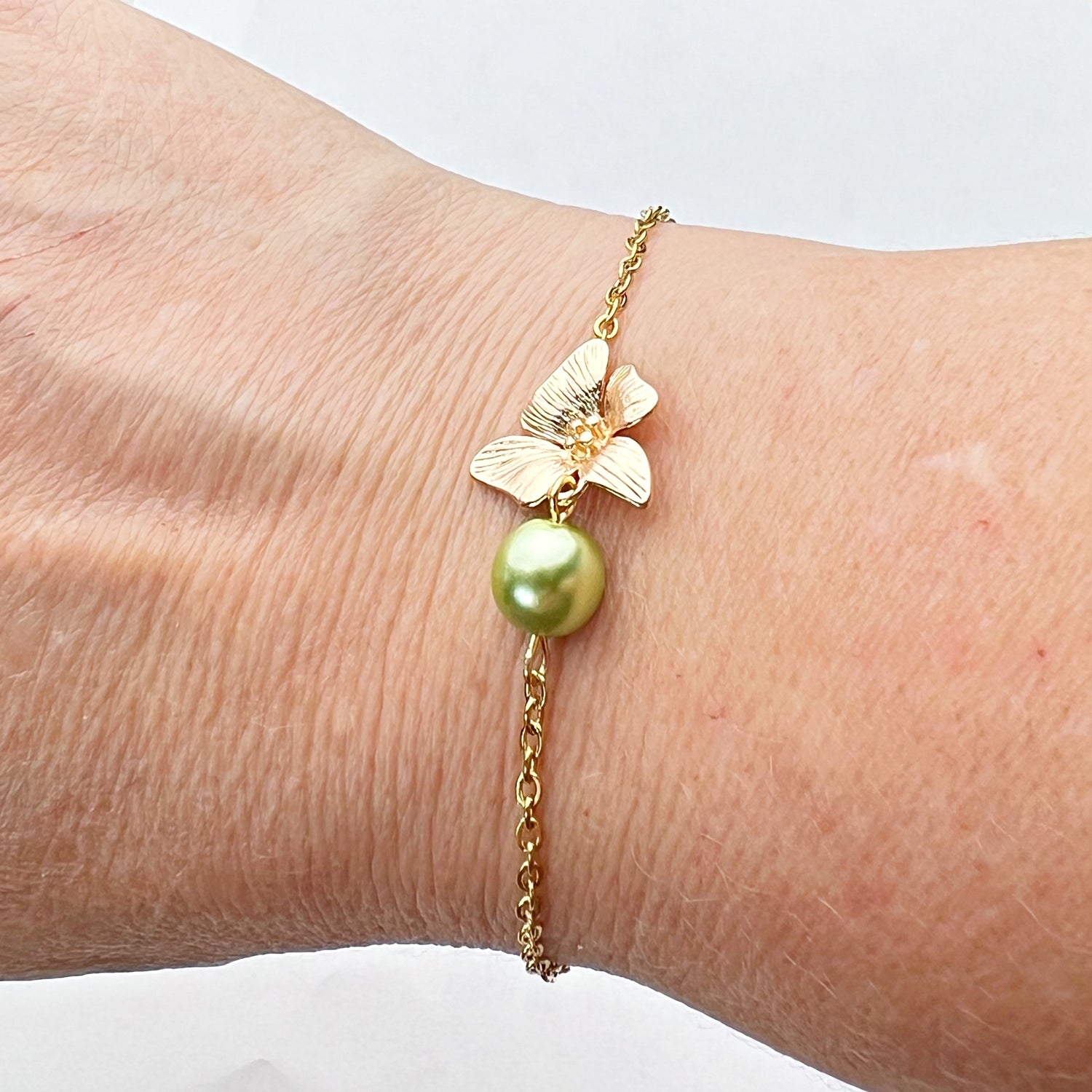 bracelet en acier inoxydable réglable et résistant à l'usure avec placage or ou argent, un cadeau parfait pour une femme