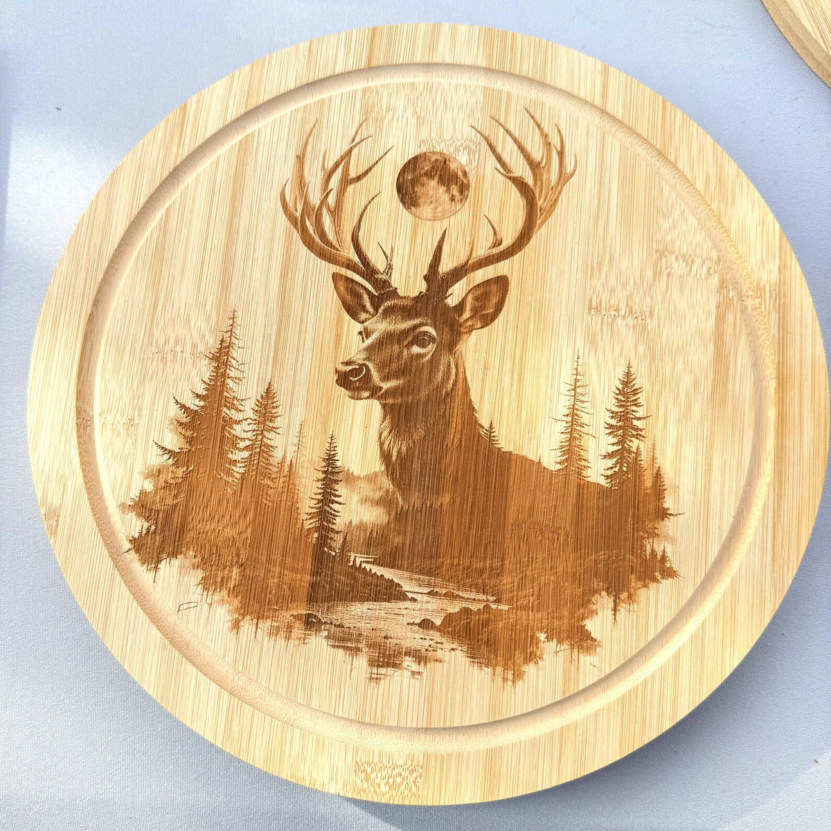 Planche en bois de hêtre gravée – Animaux, chasse & Nature