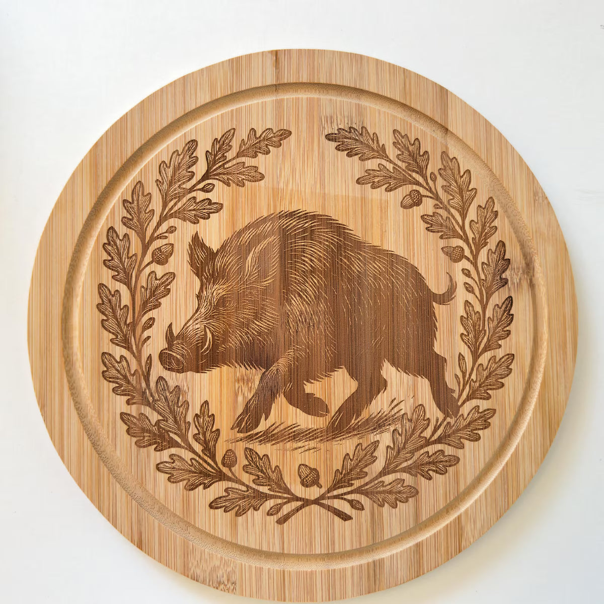 Planche en bois de hêtre gravée – Animaux, chasse & Nature
