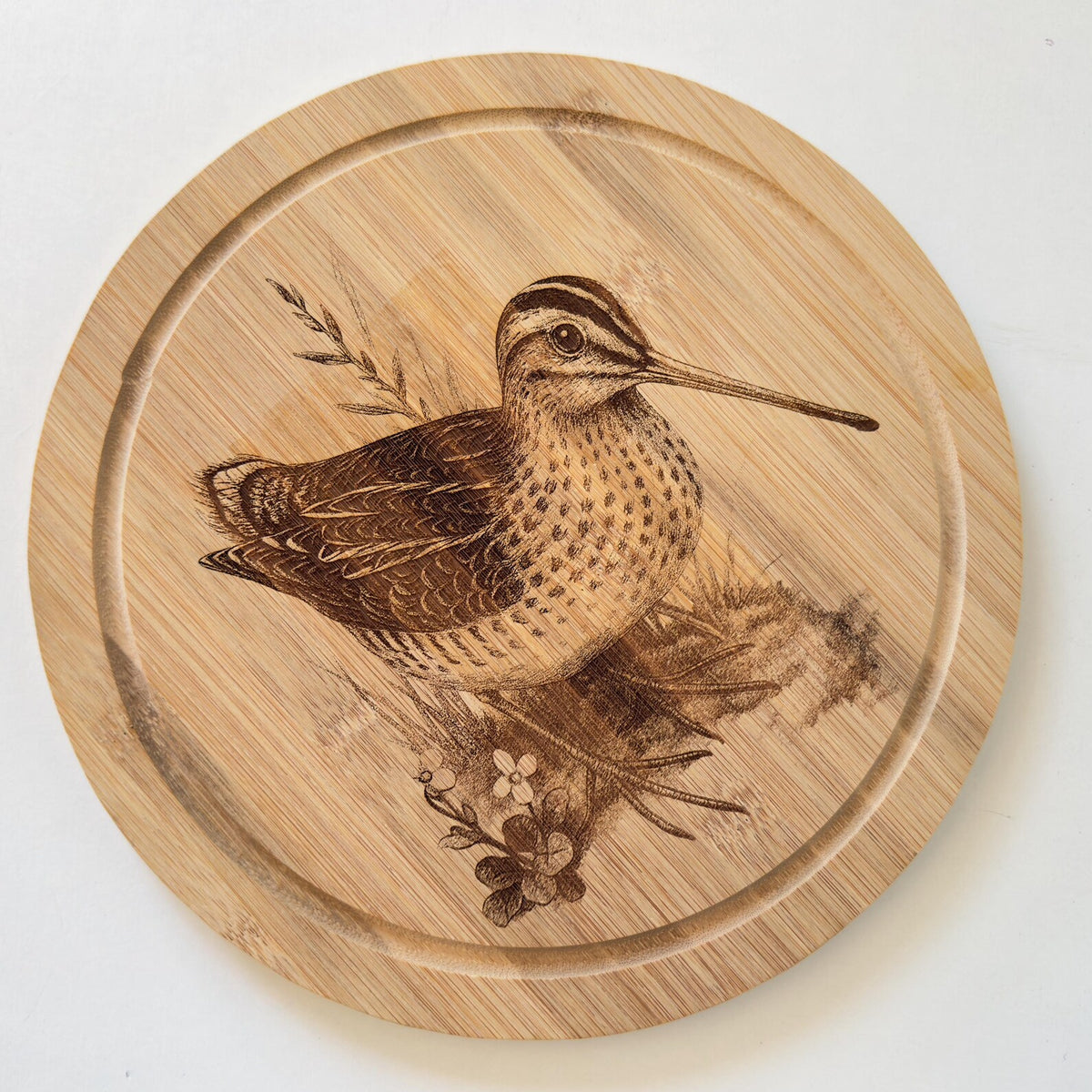 Planche en bois de hêtre gravée – Animaux, chasse & Nature